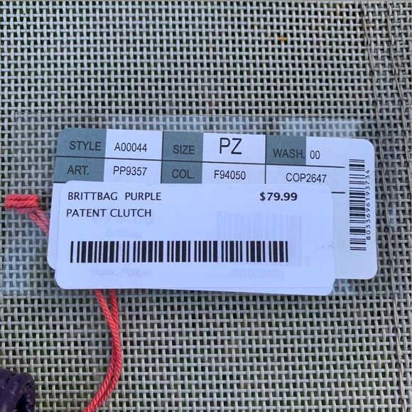 💗 HOST PICK 💗    Miss Sixty Collection Patent-Look Clutch Bag, NWT - Picture 11 of 11